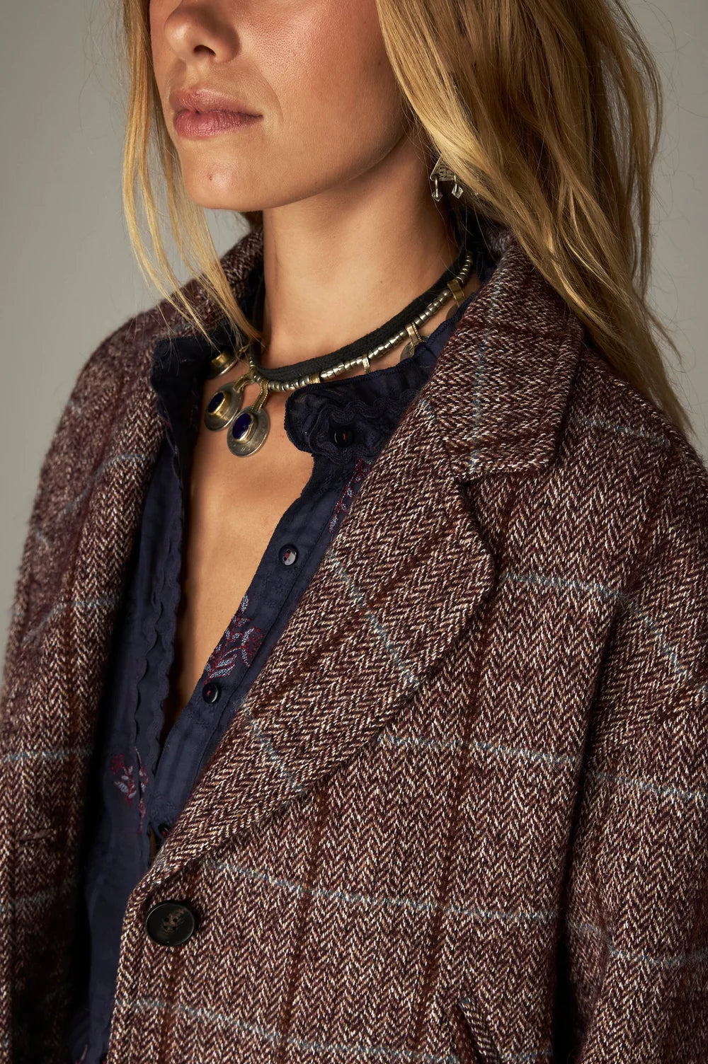 Margarita Jacket Forest Tobacco