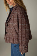 Margarita Jacket Forest Tobacco