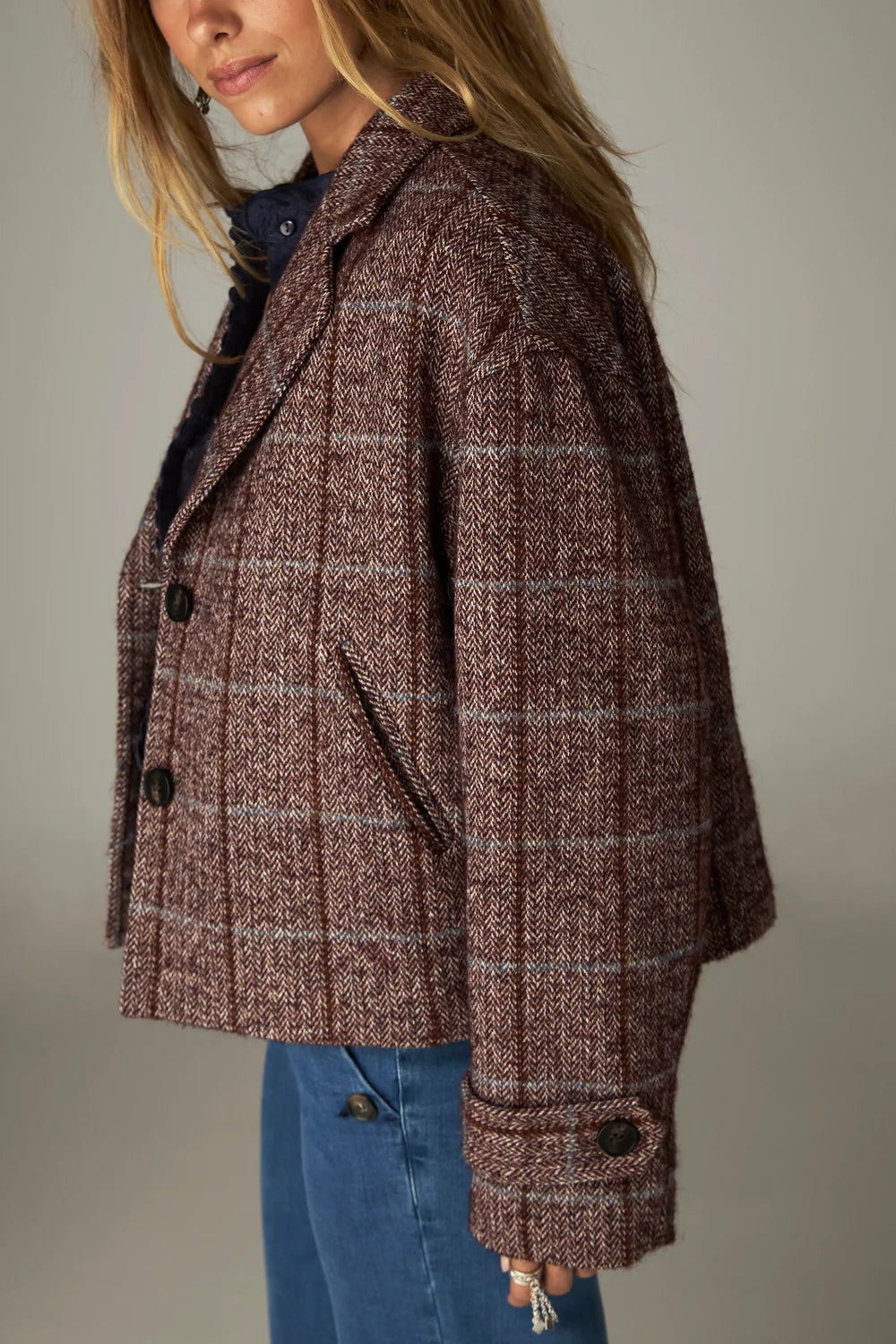 Margarita Jacket Forest Tobacco