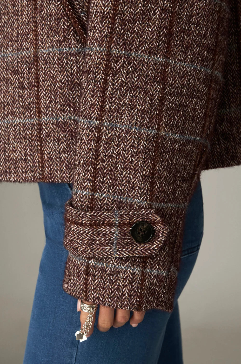 Margarita Jacket Forest Tobacco