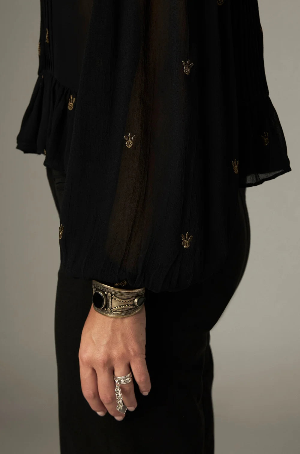 Catherine Blouse Blackout