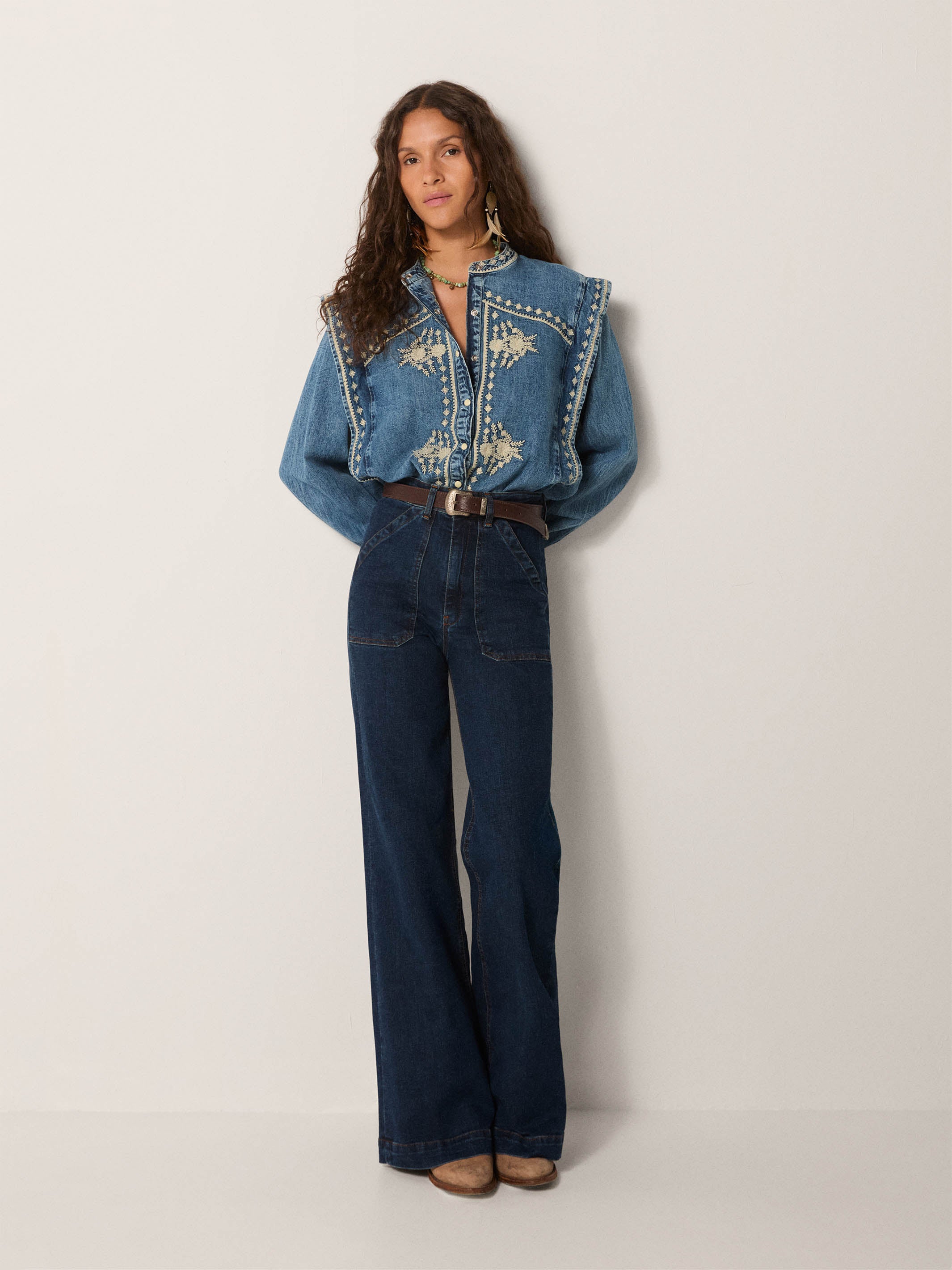 Narciso Blouse - Light Blue