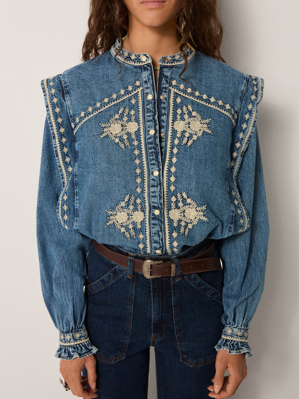 Narciso Blouse - Light Blue