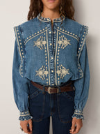 Narciso Blouse - Light Blue