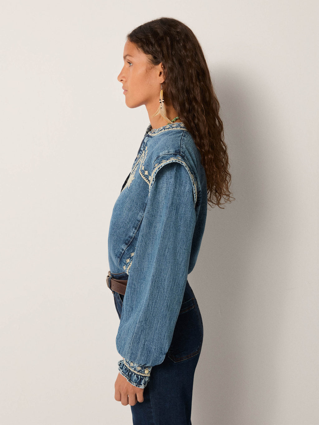 Narciso Blouse - Light Blue