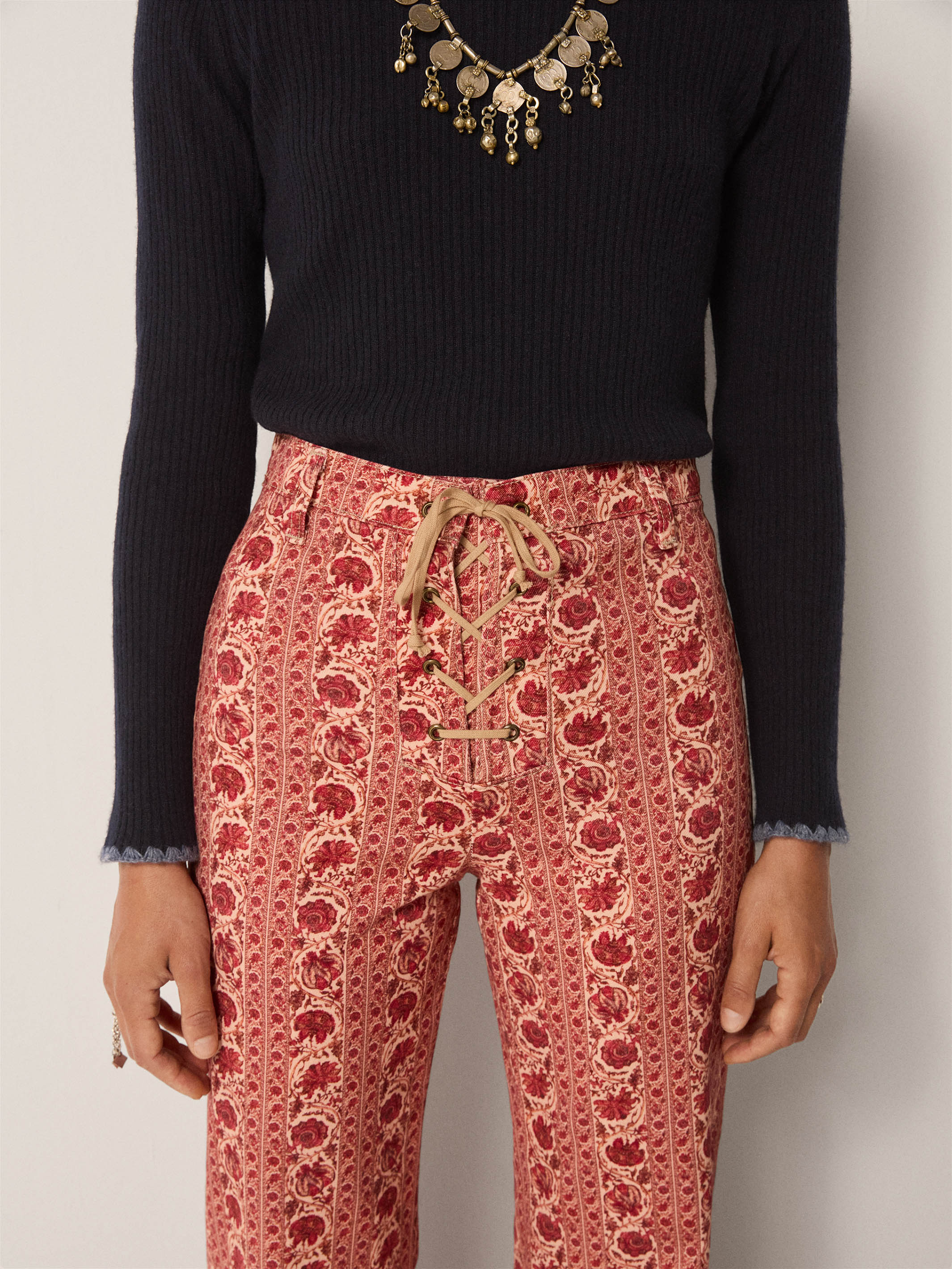 Calypso Pant - Border Clavel