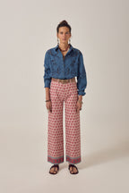 Matteo Pant Fiorito Rosso
