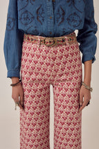 Matteo Pant Fiorito Rosso