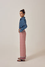Matteo Pant Fiorito Rosso