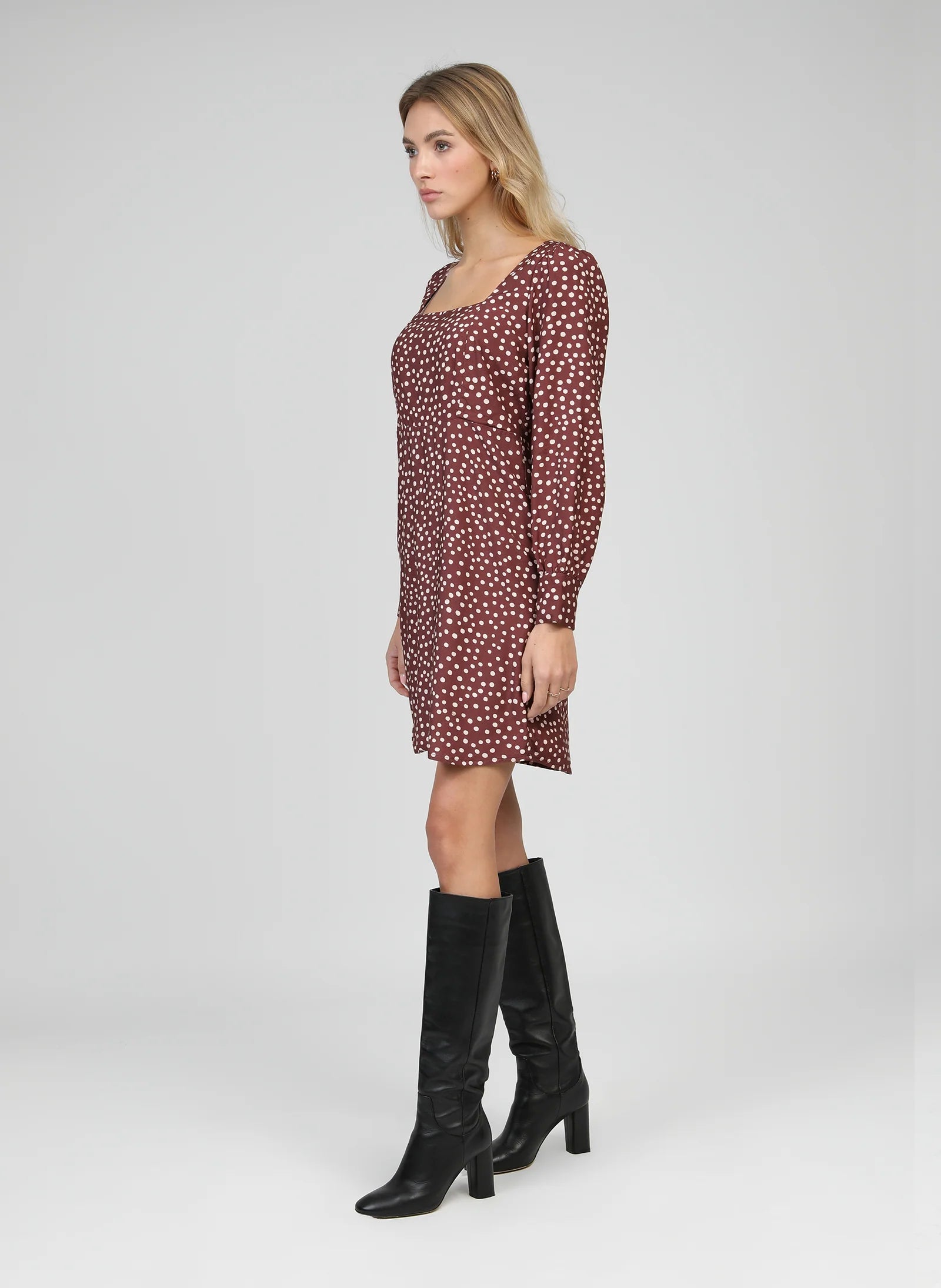 Mawill Dotted Dress