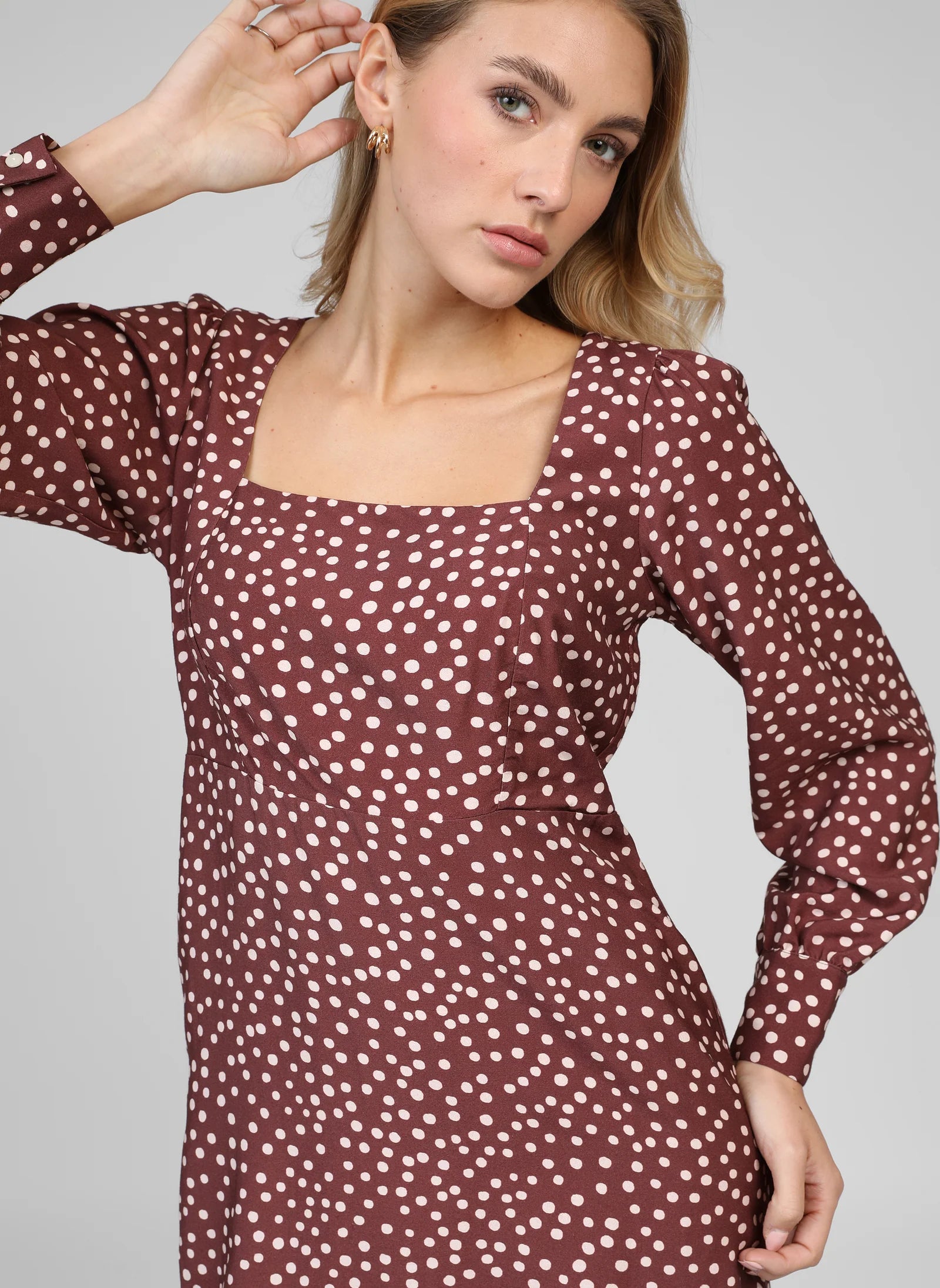 Mawill Dotted Dress