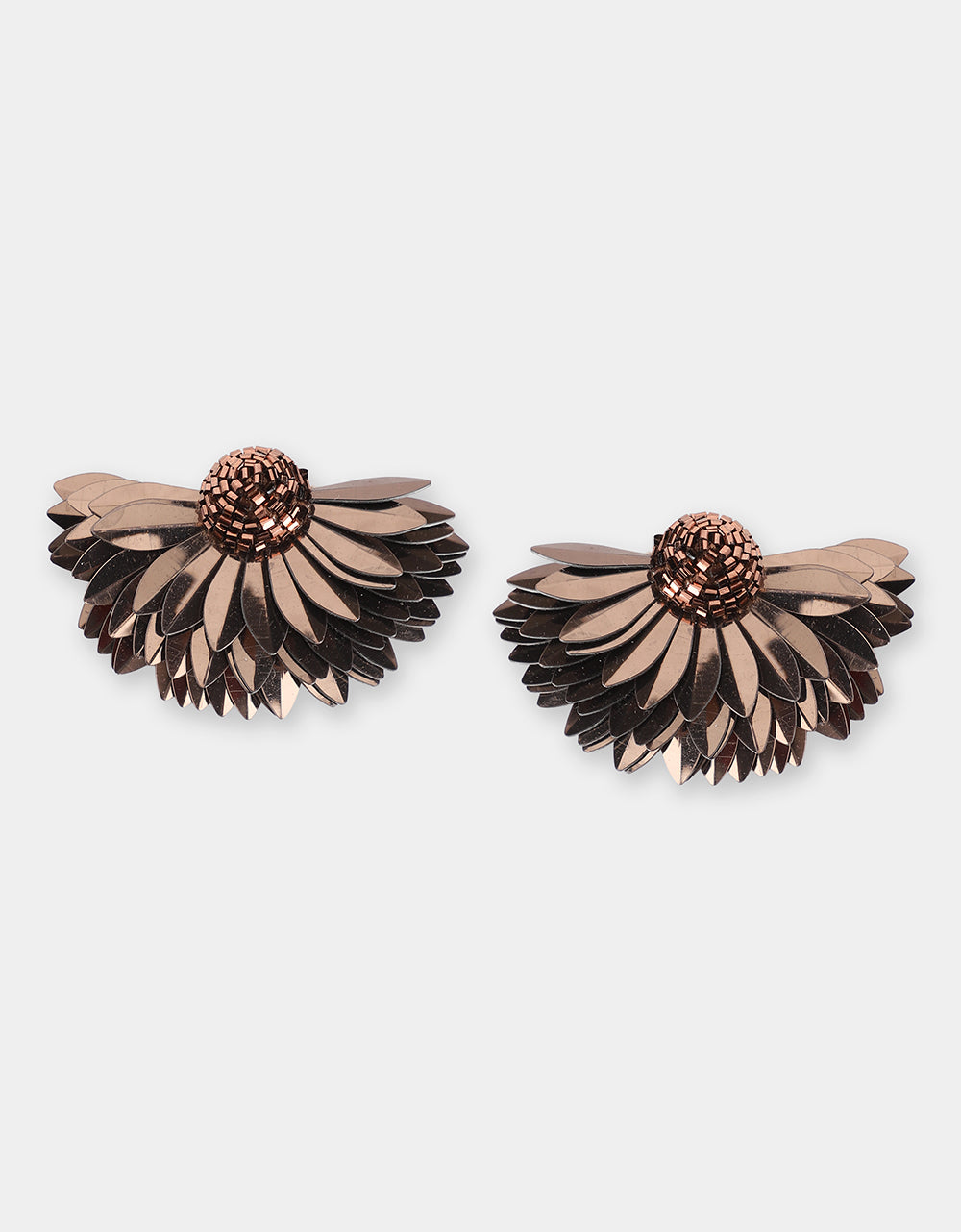Marigold Earrings Bronze