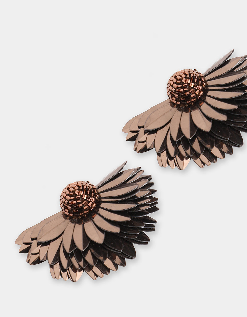 Marigold Earrings Bronze
