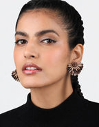 Marigold Earrings Bronze