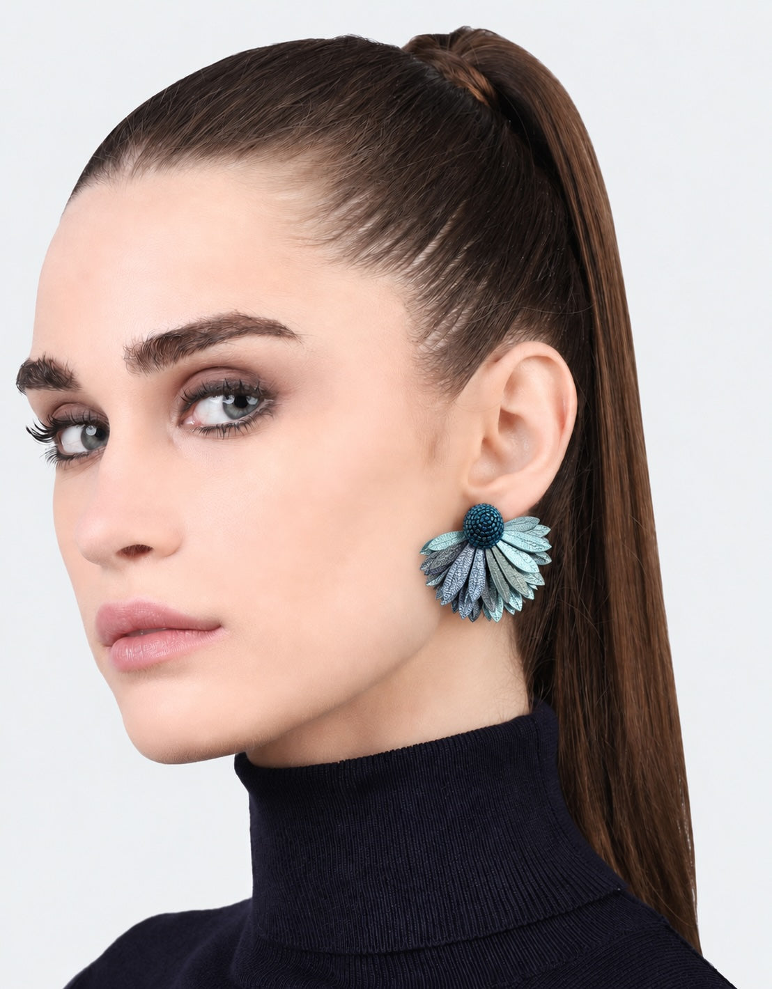 Marigold Earrings Denim