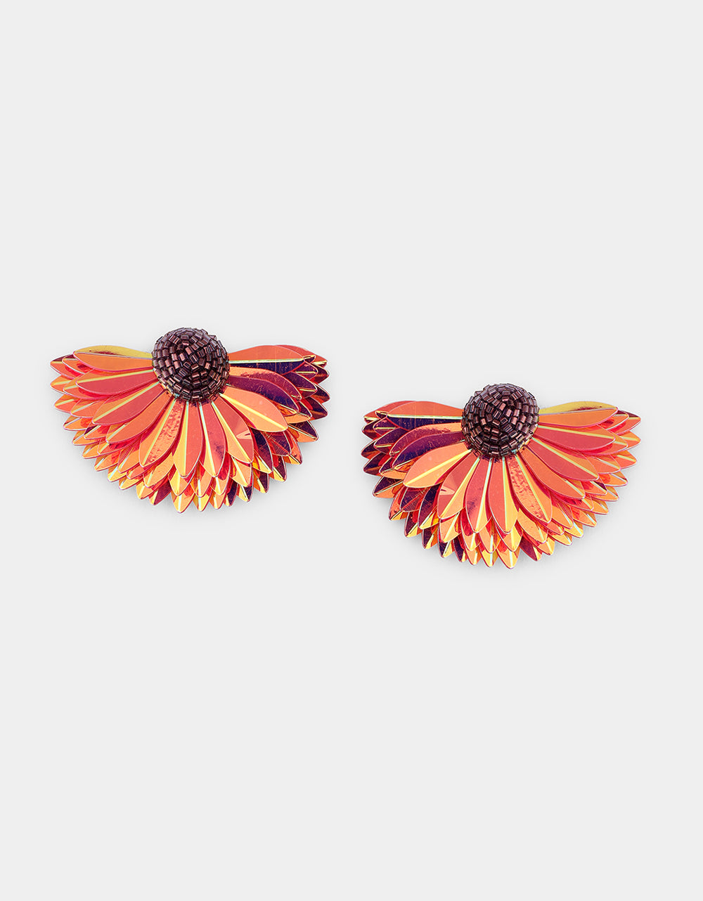 Marigold Earrings Rust