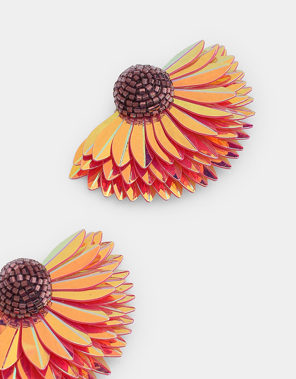 Marigold Earrings Rust