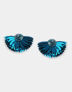 Marigold Earrings New Teal