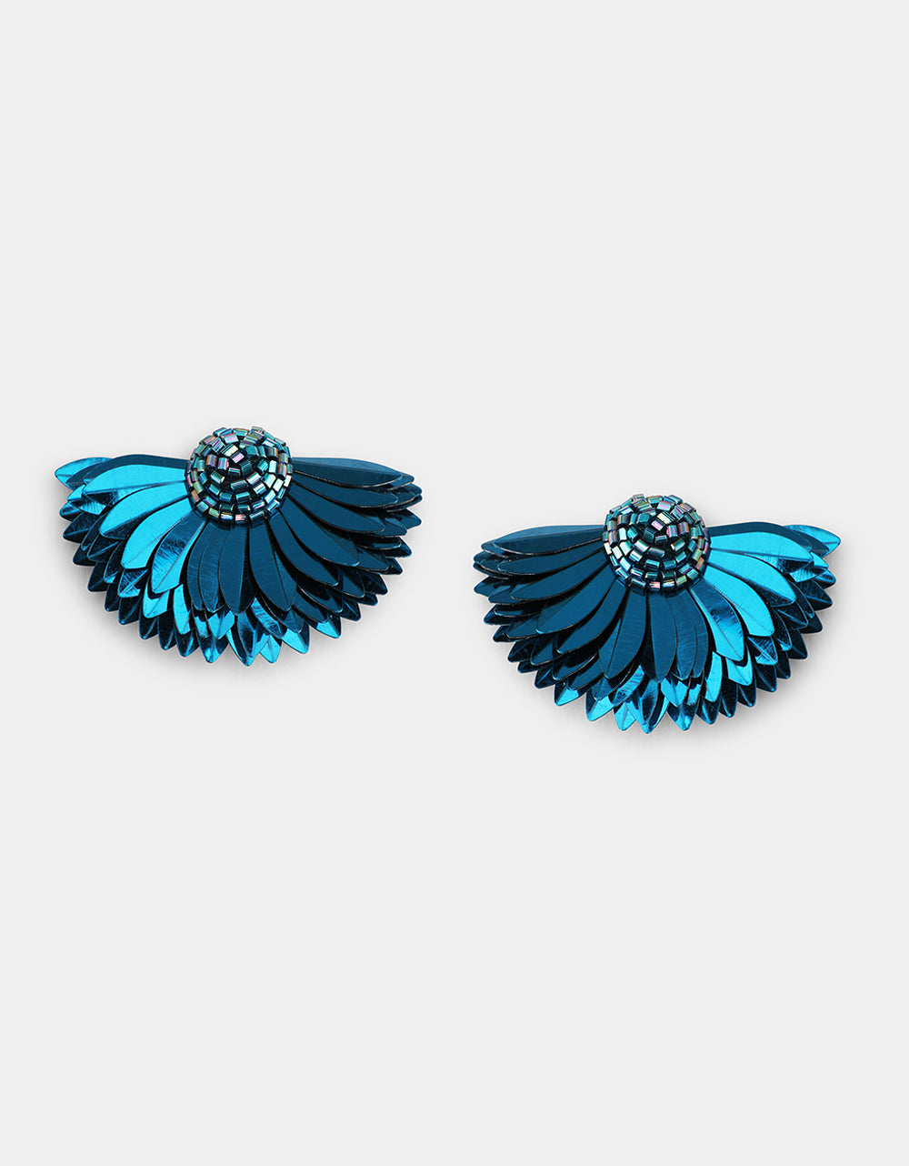 Marigold Earrings New Teal