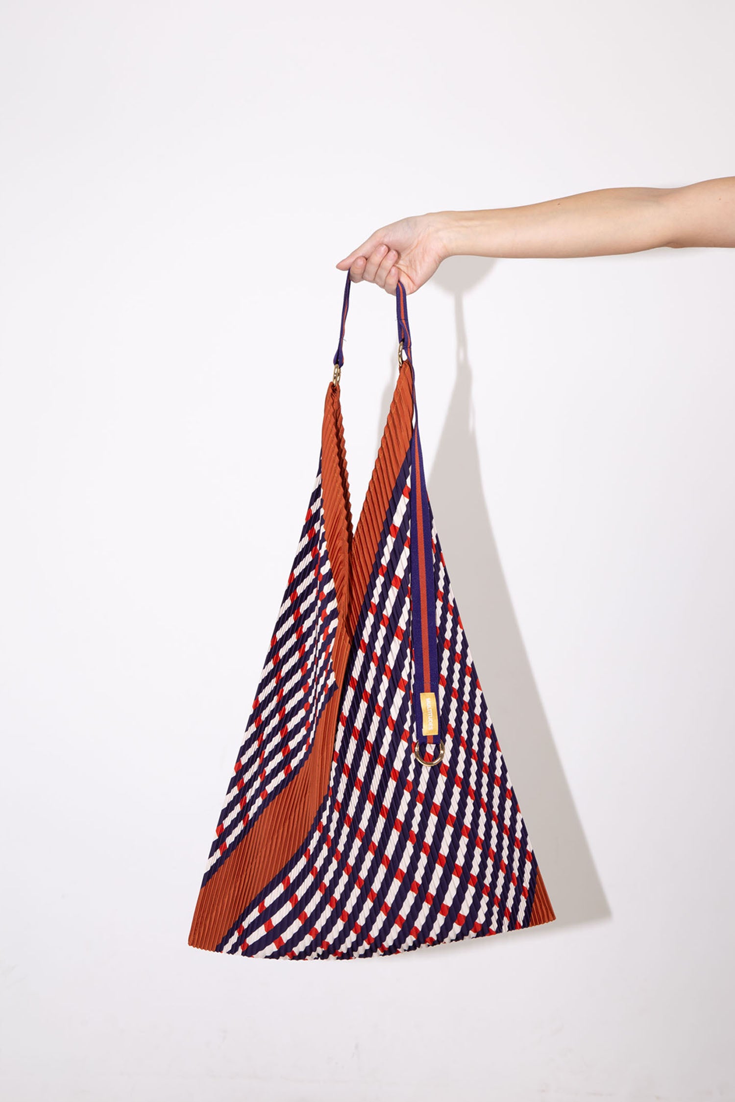 Pleated Y Bag Terracotta