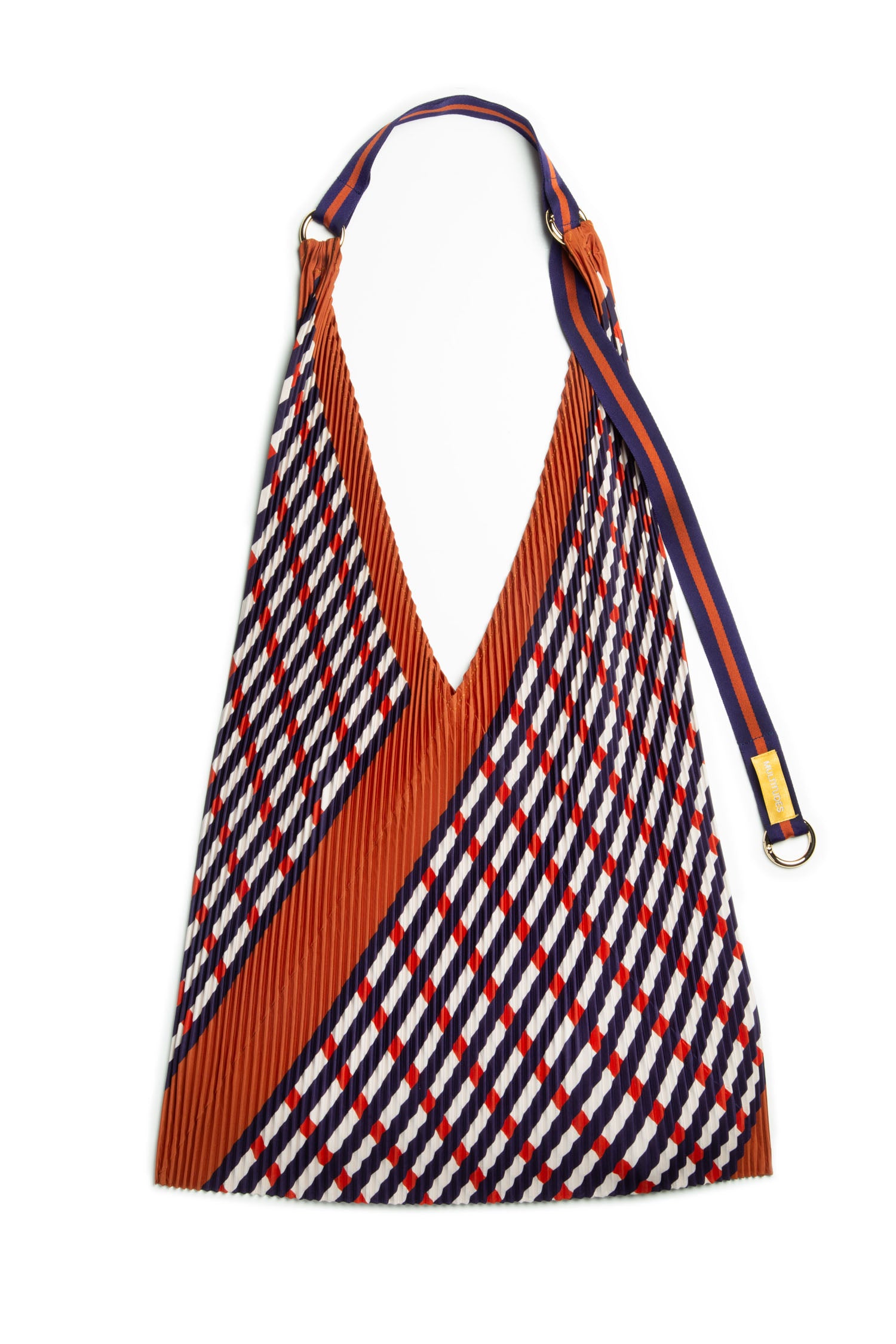 Pleated Y Bag Terracotta