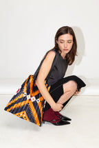 Satin pleated bag Alghero