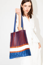 Satin pleated bag Chiavari