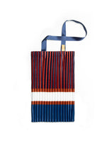 Satin pleated bag Chiavari