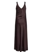 Nuevelyn Dress - Chocolate Plum