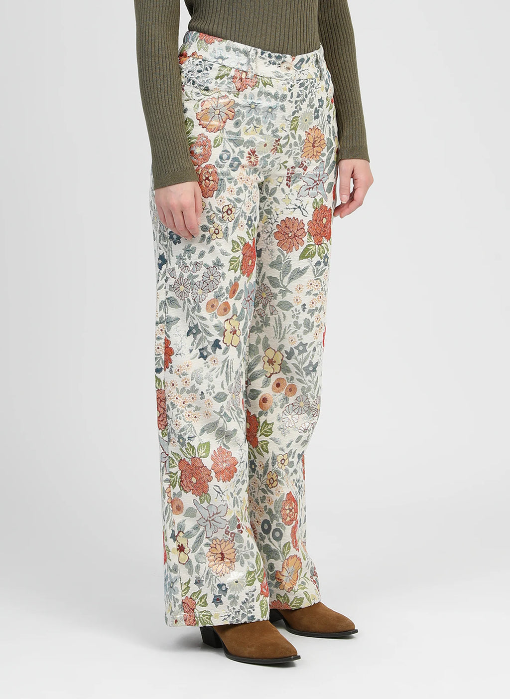 Phiona Pants Ecru