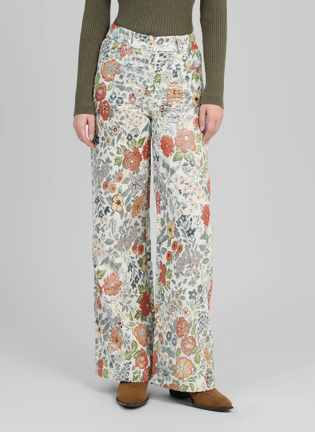 Phiona Pants Ecru