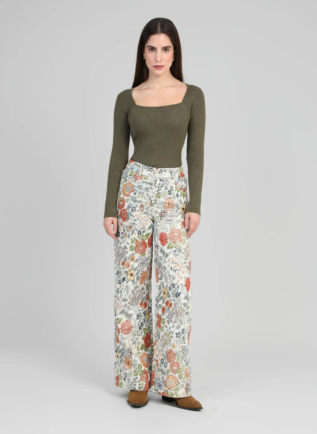 Phiona Pants Ecru