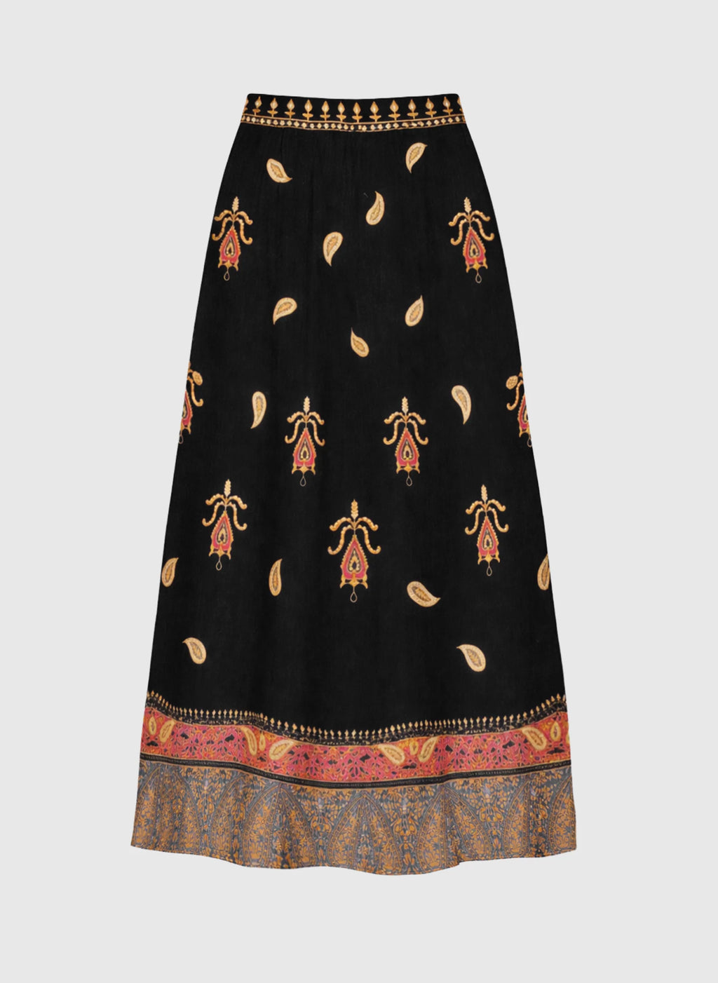 Ramiro Black Long Skirt