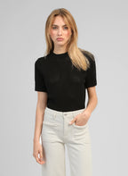 Vima Black Knitted Top