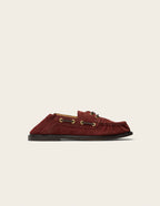 Ovel loafers Mahogany suede