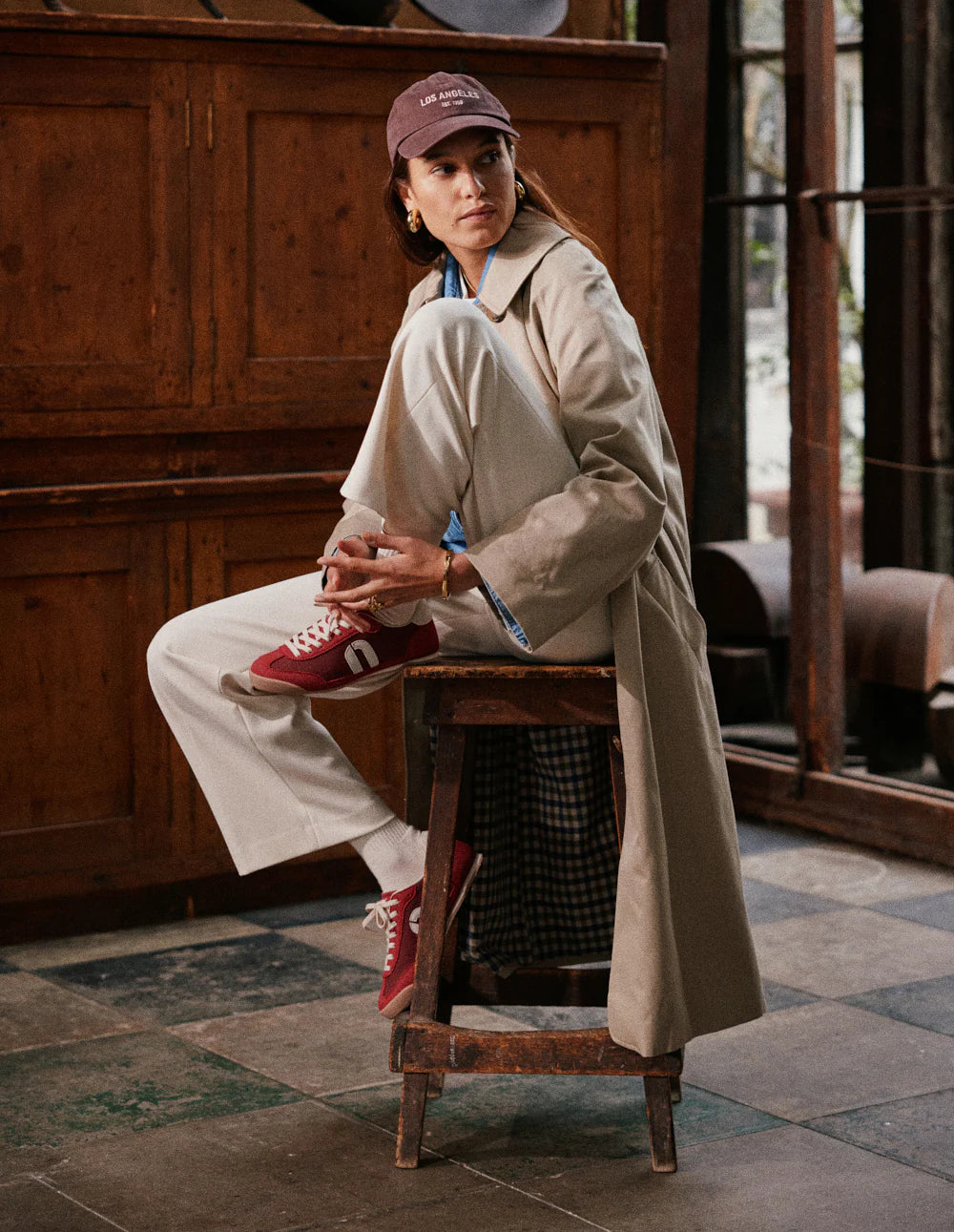 Riya low-top trainers