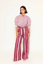 Bayona Striped Red Trousers
