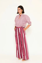 Bayona Striped Red Trousers
