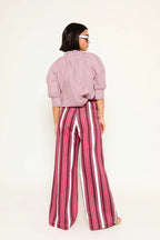 Bayona Striped Red Trousers