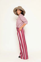 Bayona Striped Red Trousers