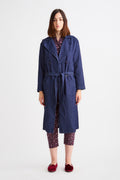 Denim Light Long Trench Coat