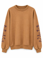 Mustard jumper Ethnic Embroidered Patterns