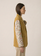 Flower Jacket with Flower Removable Pin