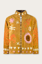 Yellow Embroidery Jacket
