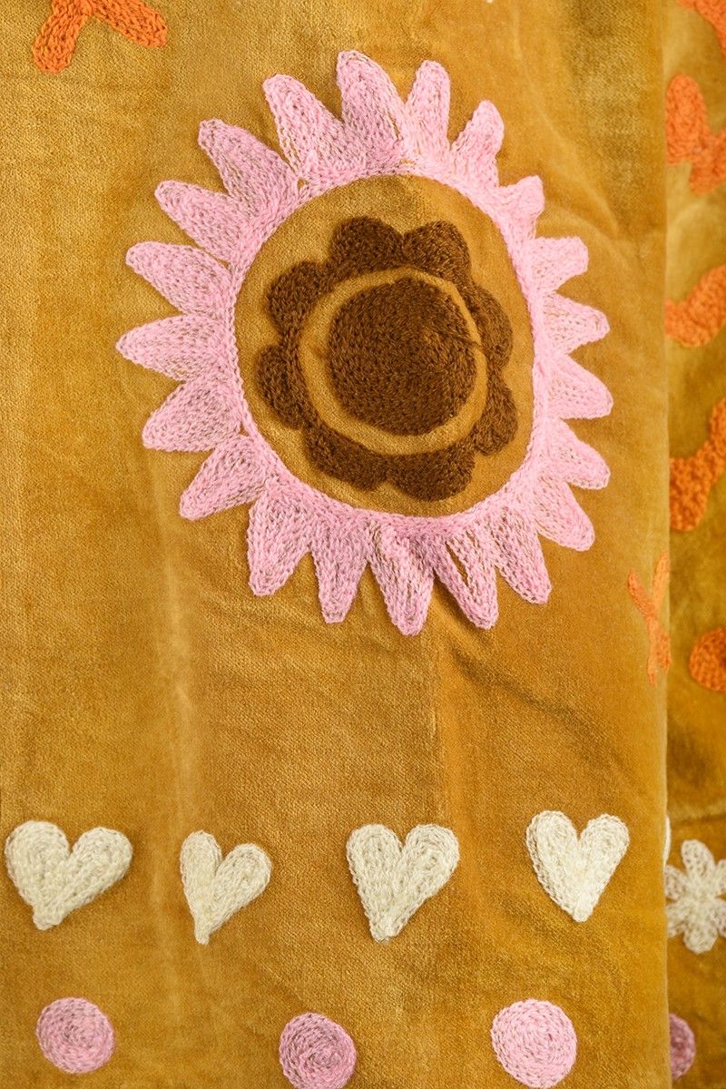 Yellow Embroidery Jacket