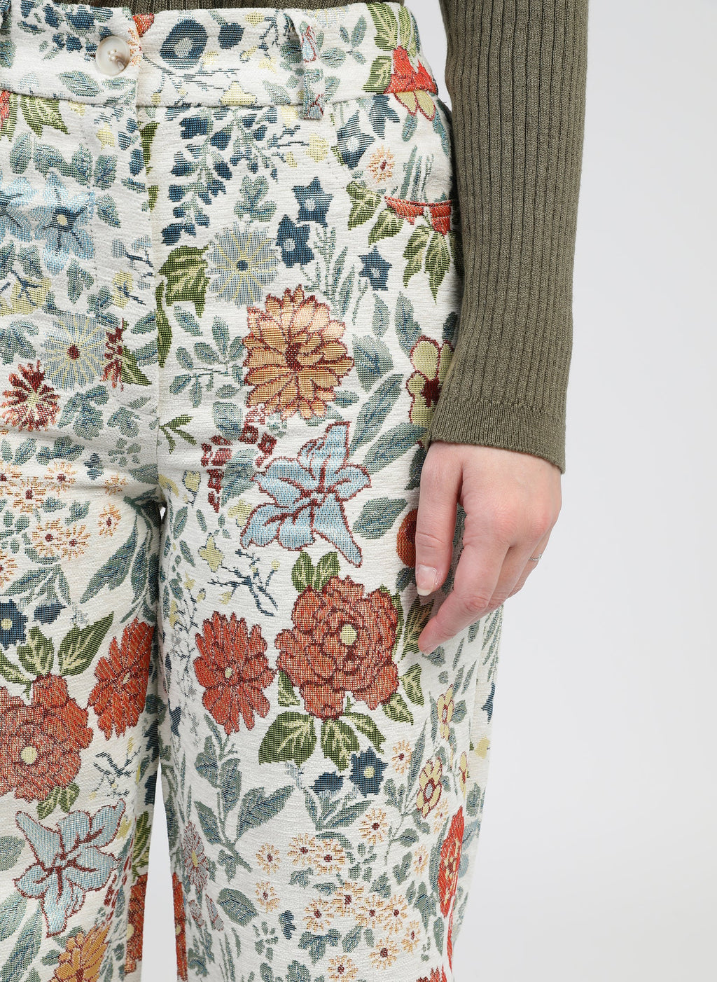 Phiona Pants Ecru