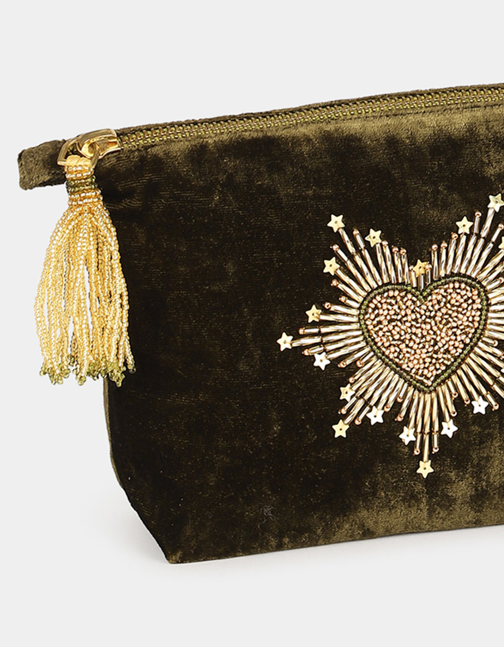 Sparkle Heart Pouch Small